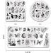 Yzdkj Halloween Nail Stamping Plates - Snowflake Pattern Nail Art - Stainless Steel Stencils for Festive Designs - International Shipping Available - Buy Online on GoSupps.com
