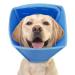 Neck collar dog break after op for large dogs dog collar leak protection collar after castration dog dog funnel leak protection (blue XL) xl blue