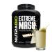 NutraBio Extreme Mass Gainer Protein Powder 53G Protein Clean Weight Gainer Increase Muscle Mass Full Spectrum Amino Acid - Vanilla 6 Pound Vanilla 6 Pound (Pack of 1)