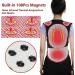 Tourmaline Self-Heating Magnetic Therapy Vest for Pain Relief | Back Support & Posture Corrector | Lumbar Brace (Large Black) - International Shipping Available - Buy Online on GoSupps.com