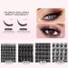 DIY Cluster Lashes Portable Lightweight Individual Lashes Cluster Various Styles for Lashes Extensions for Traveling (C with D (144 Cluster) - Buy Online on GoSupps.com