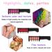 10 Colors Set Hair Chalk for Kids | Washable Temporary Hair Color | Perfect for Carnival Halloween Christmas & Parties - Buy Online on GoSupps.com