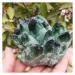 Natural Crystal Rough 360g Quartz Cluster Natural Green Phantom Specimen Cluster Green Ghost Flower Fengshui