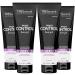 TRESemme Hair Gel Mega Sculpting Hold for Edge Control Frizz Control and Curly Hair with Coconut Oil 9 Ounce (Pack of 4)