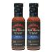 Kinder's Zero Sugar Marinade and Sauce Teriyaki with Sesame and Ginger- Sweet Savory Dip Sauce for Cooking Grilled or Baked Meat, Seafood and Veggies for all Occasions- 2 Bottles (14oz/bottle)