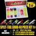 Crappie Jigs and Lures Kit - 135 & 40 Piece Set for Crappie Fishing - Panfish Split-Tail Grub Baits Combo - Buy Online on GoSupps.com