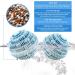 2pcs Laundry Ball - Natural Non-Chemical Detergent Laundry Balls for Washing Machine - Eco Friendly Wash Ball & Detergent Alternative for 2000 Washings(Light Blue) 2 Pcs - Buy Online on GoSupps.com