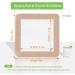Buy NeuHeils Silicone Adhesive Foam Dressing 6x6 - 10 Pack for Bed Sores & Leg Ulcers | Waterproof & High Absorbency - Buy Online on GoSupps.com