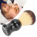 Soft Beard Foam Shaving Brush | Water-Absorbent Nylon Hair & Wooden Handle | Ideal Men's Gift for Salon & Home Use - Buy Online on GoSupps.com