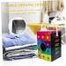 Zerodeko 3pcs washing powder storage bucket laundry tin container containers with lids laundry snack container Storage Container storage jar wrought iron Metal - Buy Online on GoSupps.com