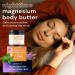 Bodyotics Magnesium Body Butter - Nighttime Magnesium Cream For Women Pregnancy & Postpartum Comfort (Calming Lavender Scent 8oz) - Buy Online on GoSupps.com