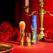 Spectrum Collections Beauty and The Beast Kabuki Make Up Brush Spectrum Single Retractable Kabuki Brush for Foundation Blusher and Powder Official Disney Makeup Brush Beauty and the Beast Lumiere - Buy Online on GoSupps.com