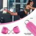 Kcross Barbell Squat Pad Set for Women - Includes 7Pcs Pad, Ankle Straps, Resistance Bands, Carry Bag - Pink Gym Equipment Accessories - Buy Online on GoSupps.com