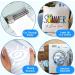 Black Heat Transfer Vinyl HTV Roll 12x10ft for T-Shirt DIY - Easy to Cut & Weed | Sooez - Buy Online on GoSupps.com