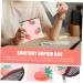 3-Piece Women's Credit Holder & Lipstick Bag - Halter Cosmetics Travel Snap Wand & Menstrual Pillow - Stylish Tampon Holder - Buy Online on GoSupps.com
