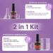 Dehydrator and Primer Kit for Acrylic Nails | Acid Free Natural Nail Prep & Bond Primer Essential Nail Supplies for Techs - Buy Online on GoSupps.com