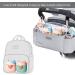 Bebamour Baby Milk Powder Dispenser Pot - 230G Formula Dispenser for Baby Snacks - 450ML Light Pink Cow Design - Buy Online on GoSupps.com