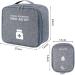 Zimohe 2PCs Waterproof Medicine Storage Bag - Large Capacity Empty Pill Organizer for Home Auto Office Camping & Travel - Gray - Buy Online on GoSupps.com