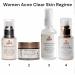 YOGEE Acne Clear Skin Nourisher with SPF 35 PA+++ | Acne & Wrinkle Reduction Face Cream for Men & Women | Manjistha & Rosehip Oil | 30ml - International Shipping - Buy Online on GoSupps.com