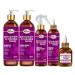 Difeel Pomegranate & Manuka Honey Shampoo & Conditioner 5-PC Set - Includes 33.8oz Shampoo 33.8oz Conditioner 8oz Leave in Spray 8oz Hair Oil & 2.5oz Root Stimulator