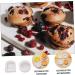 2pcs Cake Mold Silicone Bread Loaf Pan Mini Silicone Molds Silicone Baking Cups Muffin Ice Cream Candy Candle Molds Egg Tart Molds Mousse Chocolate Accessories Silica Gel White White 9X8X2.6CM - Buy Online on GoSupps.com