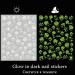 Nail Art Decoration Slider DIY Nails Decals Face Abtract Luminous 3D Nail Sticker Flower Design(CY-039) - Buy Online on GoSupps.com