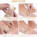 Sibba 6 Sheets Thin Moleskin Tape Flannel Pads for Foot Care - Adhesive Foam Blister Patches, Waterproof Inserts & Protectors for Men and Women - Buy Online on GoSupps.com