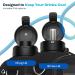 1 Gallon Water Bottle with Sleeve - 128 Oz Jug with Straw | BPA-Free Gallon Jug for Hydration - Buy Online on GoSupps.com