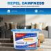 Vacplus 12 Pack Moisture Absorbers - 10.5 Oz Humidity & Odor Eliminators for Bathroom Closet & Kitchen - Fragrance Free - Blue - Buy Online on GoSupps.com