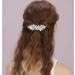 Elegant Rhinestone Crystal Barrette Hair Clip for Women - Perfect Wedding Hair Accessory for Bride - Bridal Party Gift A-6 - Buy Online on GoSupps.com