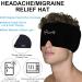 Liooty Gel Ice Headache Relief Hat - 2 Pack | Migraine & Tension Relief | Flexible & Reusable Cooling Cap - Buy Online on GoSupps.com