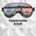 SSIMOO Starfish Fishing Nets Eye Mask | Double-Sided Light Blocking | Enhance Sleep Quality | Soft & Comfortable | International Shipping - Buy Online on GoSupps.com