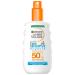 Garnier sunscreen LSF 50+ for children waterproof and resistant to sand Ambre Solaire Kids Sensitive Expert+ Sun protection spray 1 x 200 ml kids sunscreen 50+ waterproof
