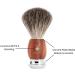 MHL VIVO Pure Badger Shaving Brush with Chrome Plated Stainless Steel Handle - Luxury Shave Accessory for Men - Buy Online on GoSupps.com