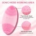 SUNMAY 4-in-1 Facial Cleansing Brush with Ionic Mode - Deep Clean & Massage - G-Sensor Scrubber - IPX5 Waterproof - Pink - Buy Online on GoSupps.com