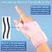 Reversible Thumb Splint & Wrist Brace for Pain Relief - BlackBerry Thumb Trigger Finger Arthritis Support (Pink+Plum - Buy Online on GoSupps.com