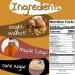 Crazy Go Nuts Maple Glazed Walnuts - Healthy Vegan Snack Low Carb Gluten Free Non-GMO 6-Pack Superfood with Omega 3 & Antioxidants - Buy Online on GoSupps.com