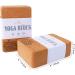 KRIXAM High Density Cork Yoga Blocks - Anti-Slip Surface - 9x6x3 - 2 Pack/1 Pack - Yoga Pilates Meditation Stretching Fitness - Buy Online on GoSupps.com