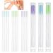 180 Pcs Earrings Hole Cleaner Floss Disposable Ear Piercing Aftercare Piercing Cleaning Line Ear Piercing Care Odor Removal Cleaning Tool