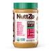 Organic Power Fuel Crunchy Nut Butter by NuttZo | 7 Nuts & Seeds Blend, Paleo, Non-GMO, Gluten-Free, Vegan, Kosher | 1g Sugar, 6g Protein | 26oz Jar