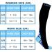Calves Kelson Compression Socks (2 Pairs) for Men & Women - Speed Recovery, Graduated Athletic Fit - Black & Blue - L-XL - Buy Online on GoSupps.com
