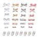 3D Bow Nail Charms 24PCS Gold Silver Pink White Bow Tie Pearl Nail Art Charms Nail Rhinestones Gems Nail Art Bows for Nail Art Design Decorations DIY Crafts Jewelry Accessories (Pattern A)