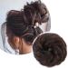 Messy Hair Scrunchies Thick Hair Bun Extensions 45g Updo Ponytail Hairpiece Donut Hair Piece Chignons Hair Accessories - Medium Brown 45 g Medium Brown