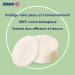 Demakup Organic Cotton Pads - 100% Natural GOTS Certified Non-Bleached - Gentle Face & Eye Makeup Remover - Buy Online on GoSupps.com