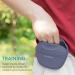 Navaris Silicone Dog Feed Bags - 2 Set with Clip & Magnet - Gray & Violet - Perfect for Treats & Dry Food - Durable Snack Bags - Buy Online on GoSupps.com