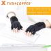 Thx4COPPER Compression Arthritis Gloves with Strap - Small-Medium Size for Carpal Tunnel Support & Typing Relief - Buy Online on GoSupps.com