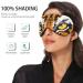 Haskirky Light Blocking Eye Mask - Adjustable for Men and Women - Ideal for Travel, Yoga, Meditation, Deep Sleep - Tiger Eye Mascot - Buy Online on GoSupps.com