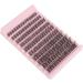 Individual Lashes DIY Synthetic Fibre Individual Lashes Cluster Thick Strong Adhesive for Makeup (DIY-SET-002) - Buy Online on GoSupps.com