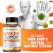 10-in-1 Immune Support Supplement with Vitamin C, Zinc, Elderberry, Echinacea, Turmeric & Probiotics - Dr. Approved Immunity Booster for Respiratory Health - Buy Online on GoSupps.com