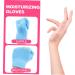 minkissy 1 Pair Night Moisturizing Gloves Hand Nail Stamp Plates Overnight Spa Gloves Compact Gloves Moisturizing Spa Gloves Lotion Moisturizing Gloves for Women at Night Accessories 19.5x12.2x0.4cm - Buy Online on GoSupps.com